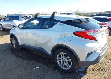 2021 Toyota C-Hr Le z USA, uszkodzony, nr VIN JTNKHMBX7M1121302